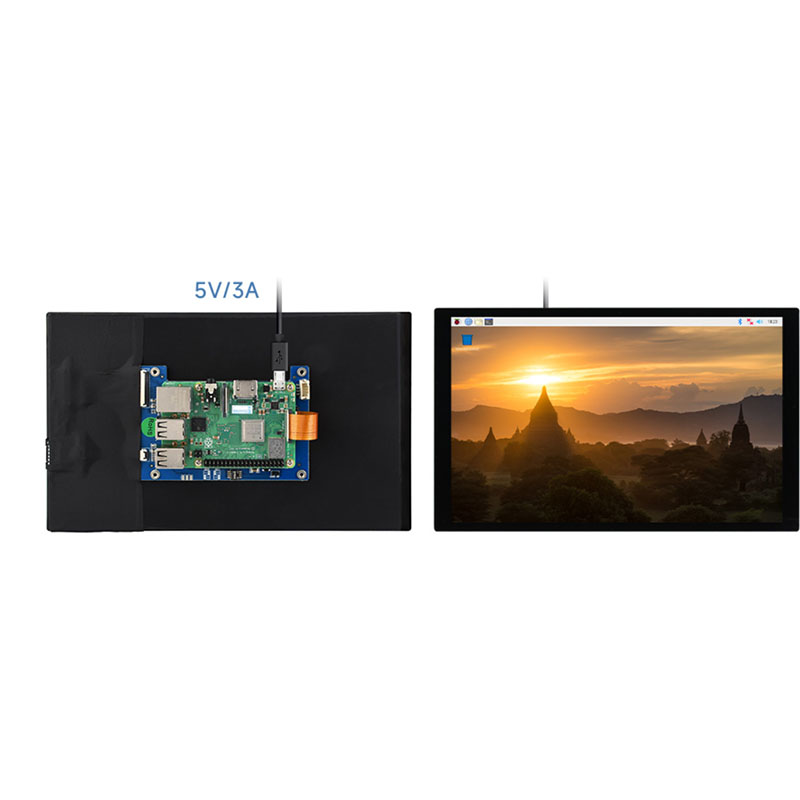 Raspberry Pi 5 - Tela Touch Screen DSI de 10.1
