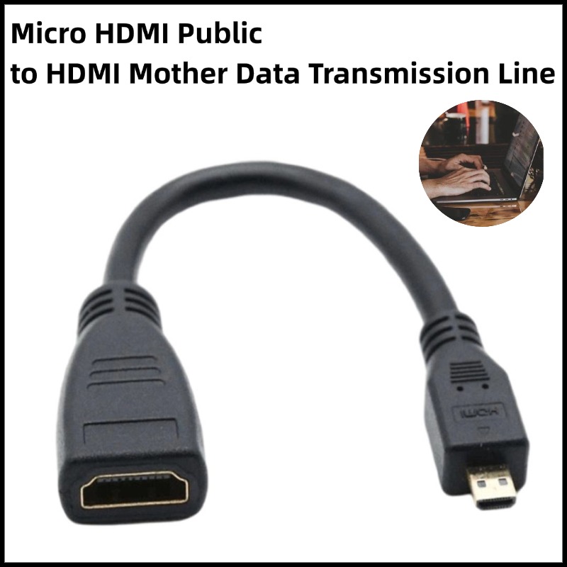 Pi Camera Cable - Cabo Micro HDMI para HDMI 4K