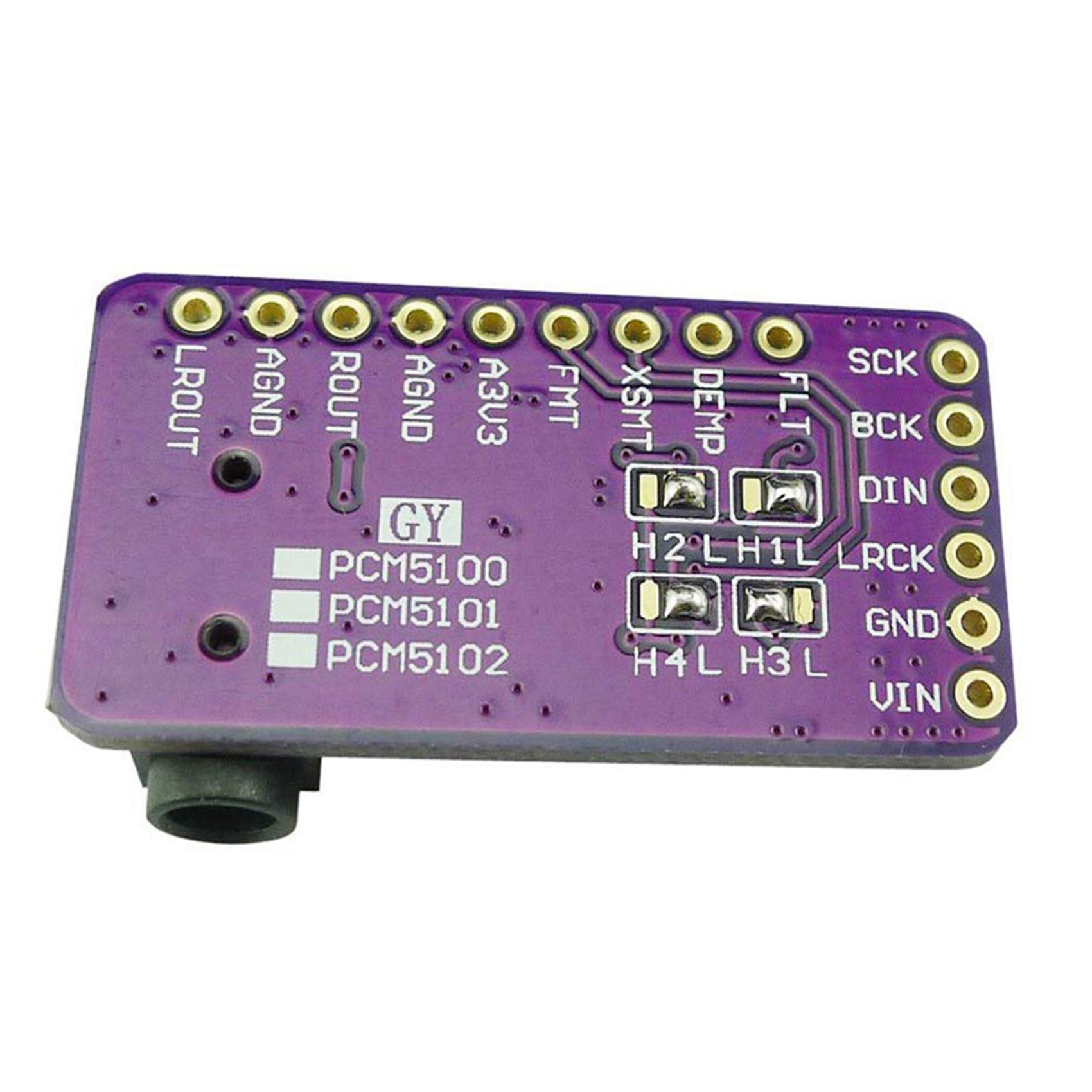 Raspberry Pi Kit - Módulo Decodificador de Áudio Digital 2X