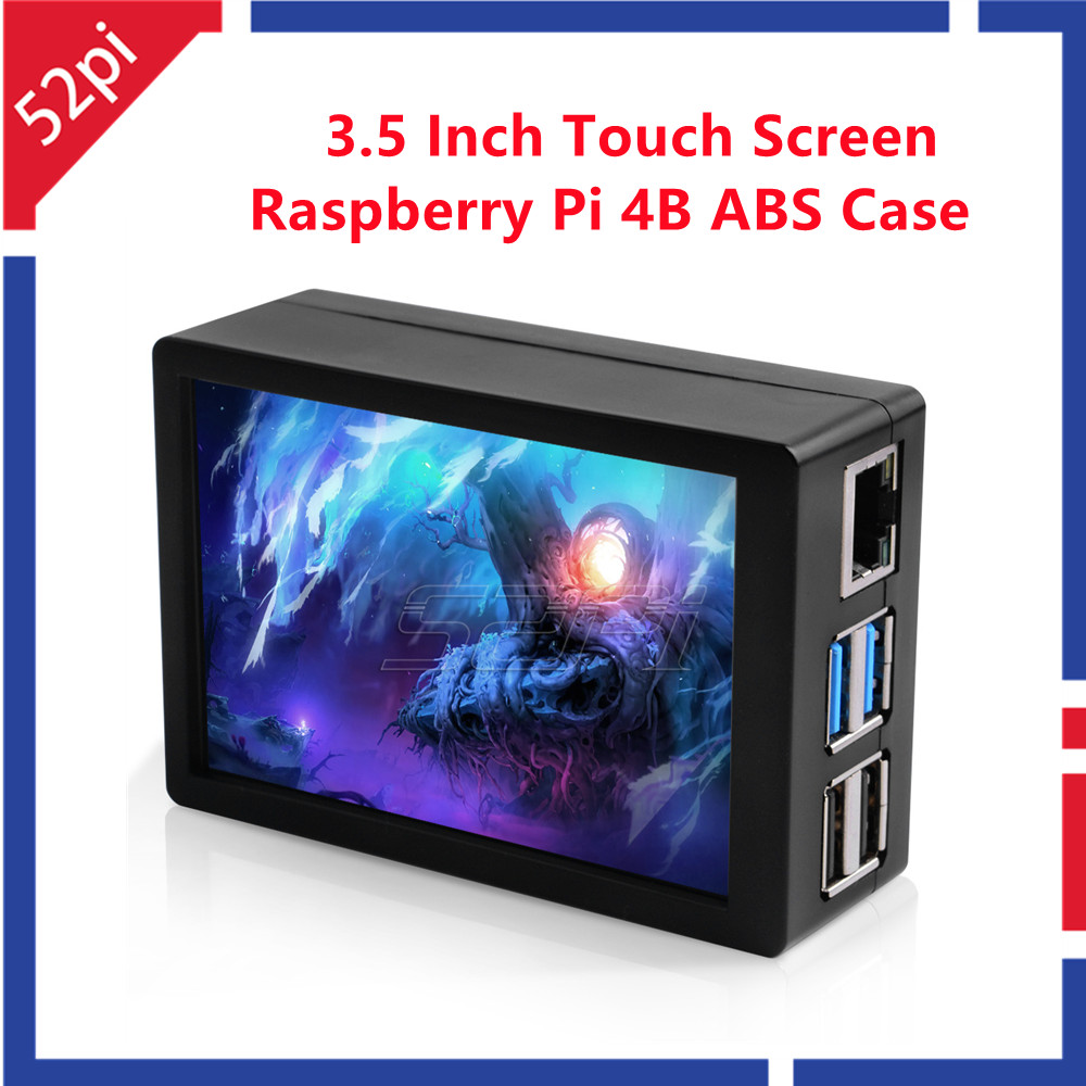 Pi 4 Case - 52pi raspberry pi 4b 480*320 3.5