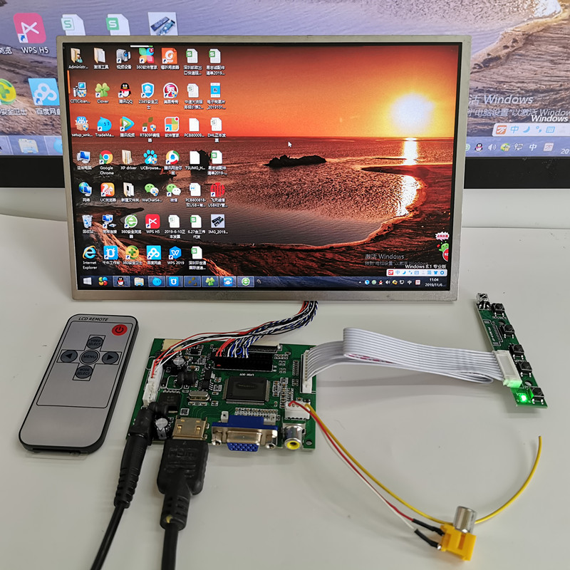 Raspberry Pi Kit - Monitor Digital LCD HD de 10.1
