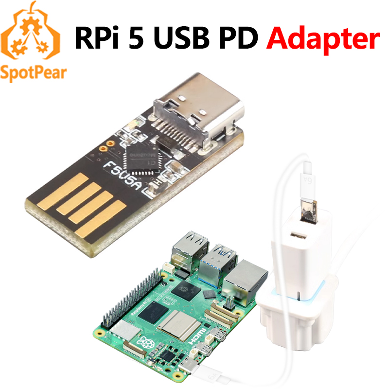 Pi Power Supply - Adaptador de Energia USB A C