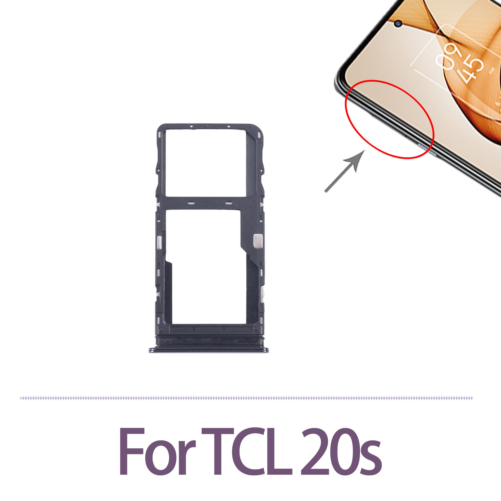 Micro Sd Card - Peça de Reposição para Cartão SIM