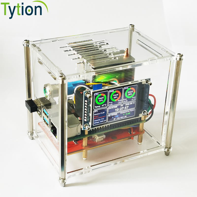 Pi Power Supply - Fonte De Alimentação Ininterrupta, Kit Shell