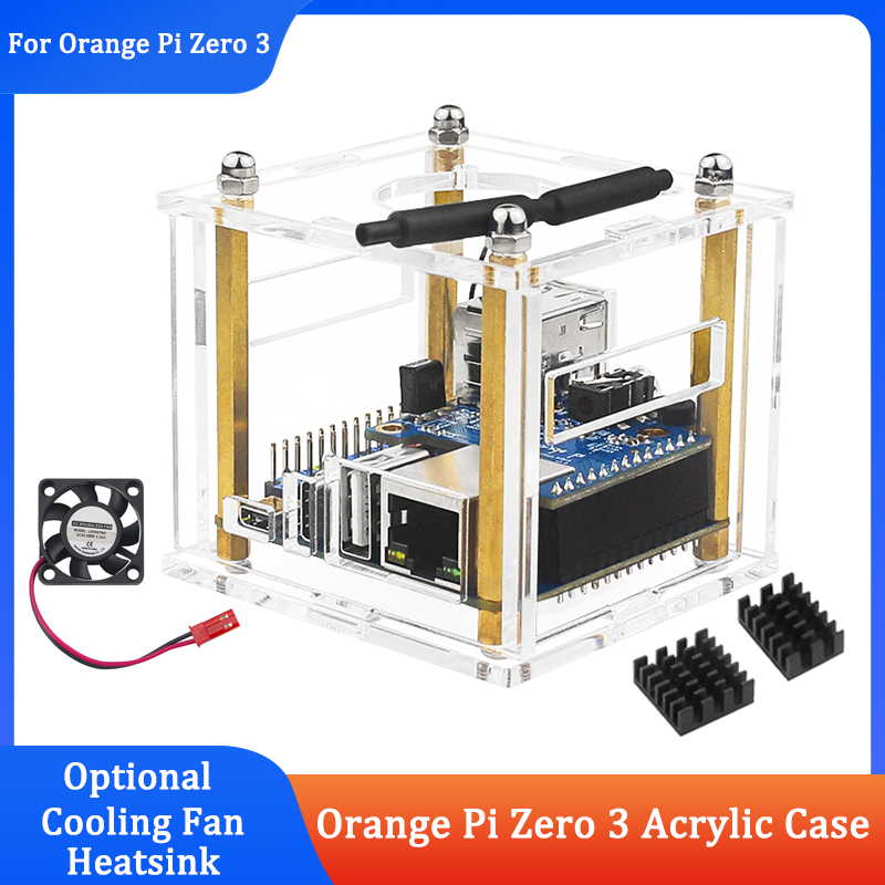 Pi Zero - Capa de acrílico para Orange Pi