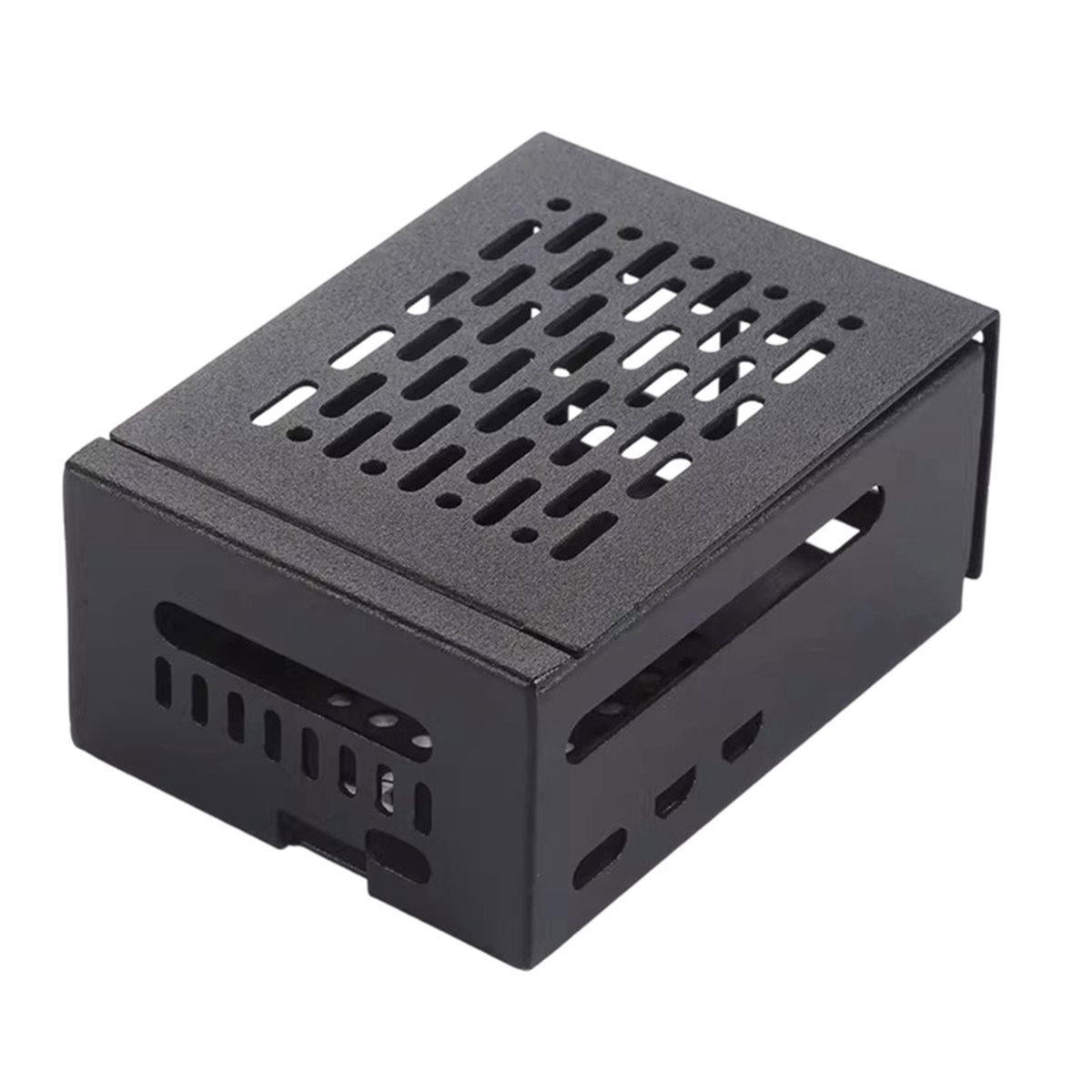 Pi 5 Case - Case Metálico HGHO com Ventilador para