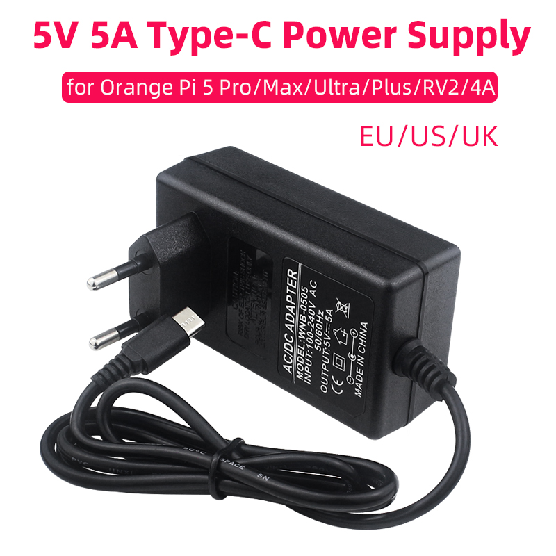 Pi Power Supply - Fonte de alimentação laranja pi 5v