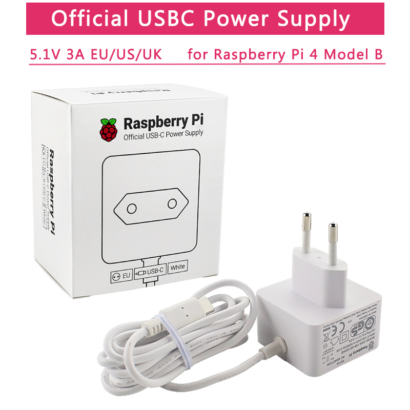 Raspberry Pi 4 - Fonte de alimentação oficial raspberry pi