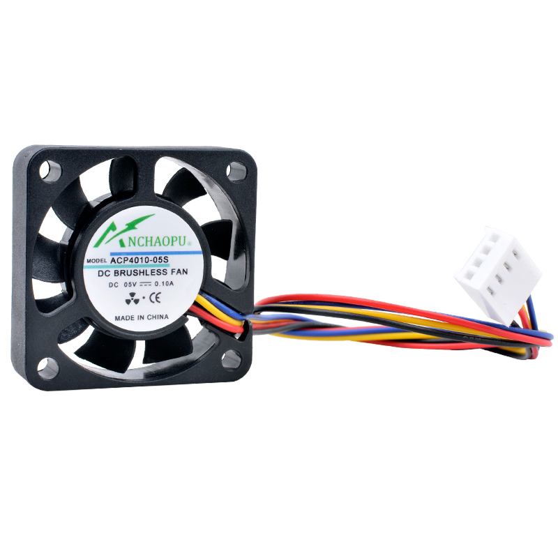 ANCHAOPU 4cm 40mm ventilador 4 - Pi 4 Case avaliação e preço