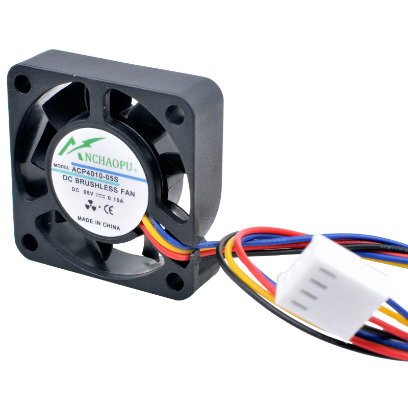 ANCHAOPU 4cm 40mm ventilador 4 - Pi 4 Case avaliação e preço