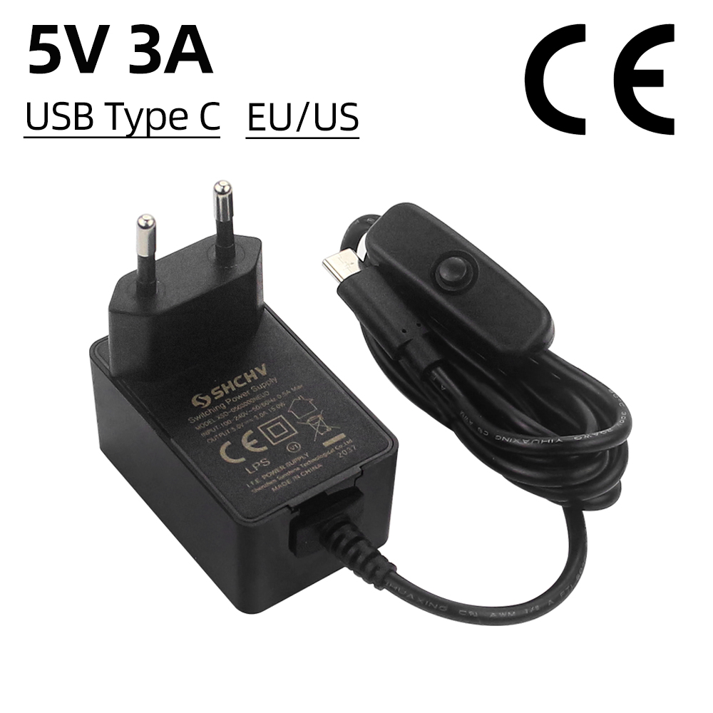 Fonte de alimentação Raspberry - Pi Power Supply avaliação e preço