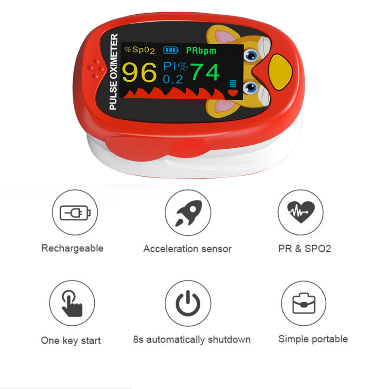 Oxímetro de Pulso Recarregável - Pi Display avaliação e preço