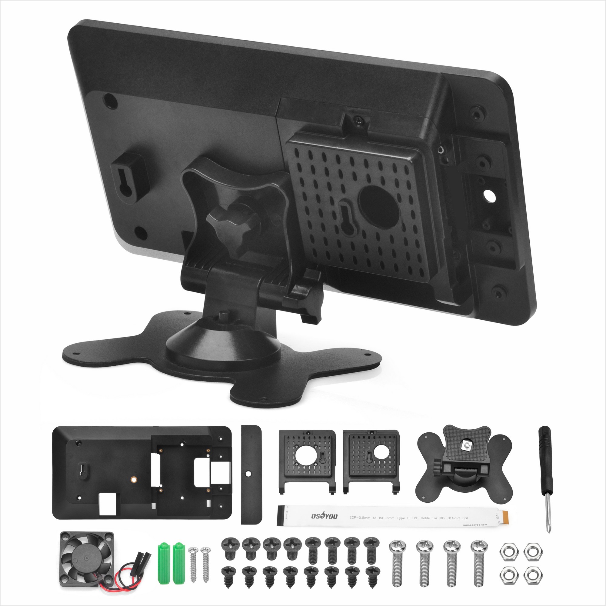 Capa OSOYOO PiStudio para Rasp - Pi 4 Case avaliação e preço
