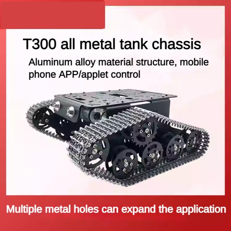 Chassi de tanque 2WD em metal  - Raspberry Pi Kit avaliação e preço