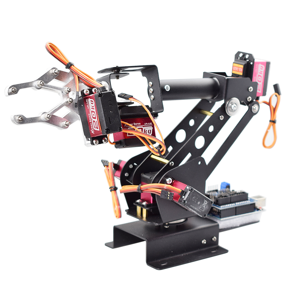 Braço Robótico de 6 DOF com Ga - Arduino Kit avaliação e preço