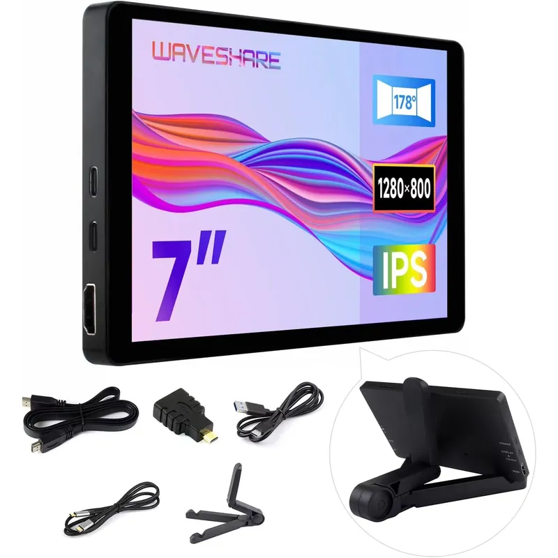 Display Touch Capacitivo de 7  - Pi Zero avaliação e preço