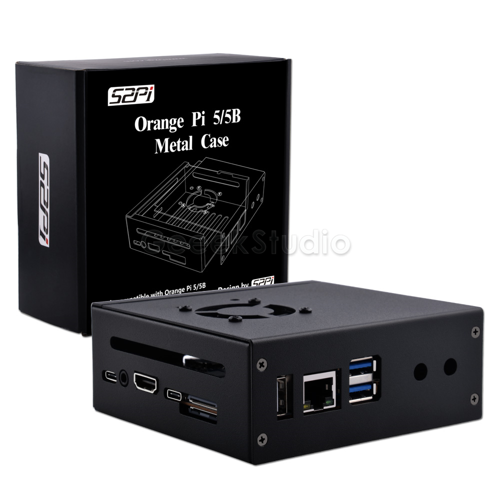 Orange Pi Metal Protective Cas - Pi 5 Case avaliação e preço