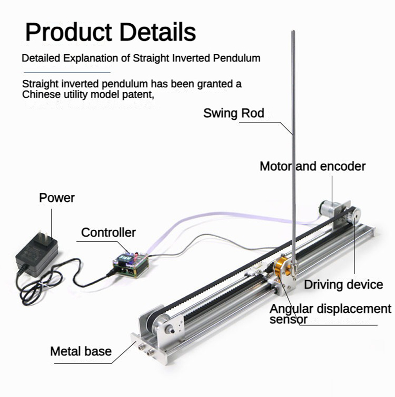 Pêndulo Invertido Rotativo par - Arduino Kit avaliação e preço