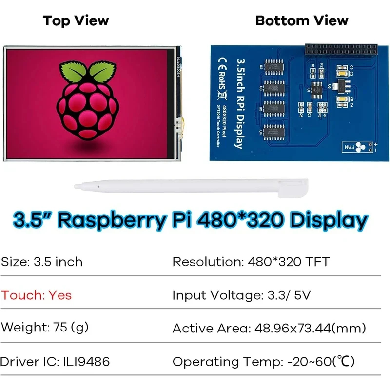 Módulo de exibição Raspberry P - Raspberry Pi 5 avaliação e preço