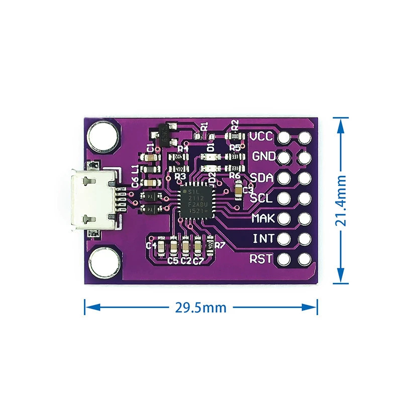 Placa de Depuração CP2112 USB  - Arduino Kit avaliação e preço