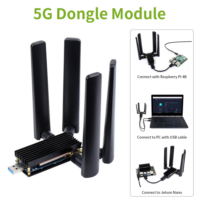 Módulo dongle 5g usb 3.1 para  - Pi 4 Case avaliação e preço
