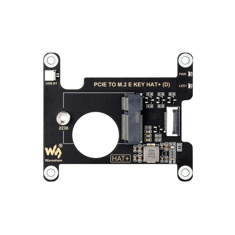 Waveshare PCIe para M.2 E KEY  - Raspberry Pi 5 avaliação e preço