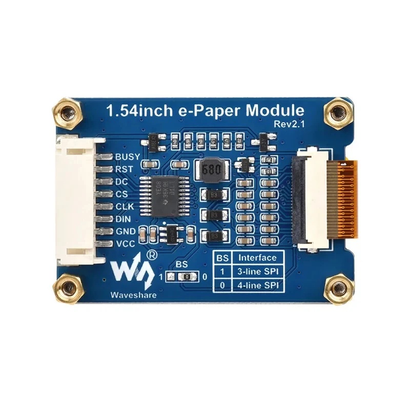 Módulo de Display E-Paper de 1 - Raspberry Pi 4 avaliação e preço