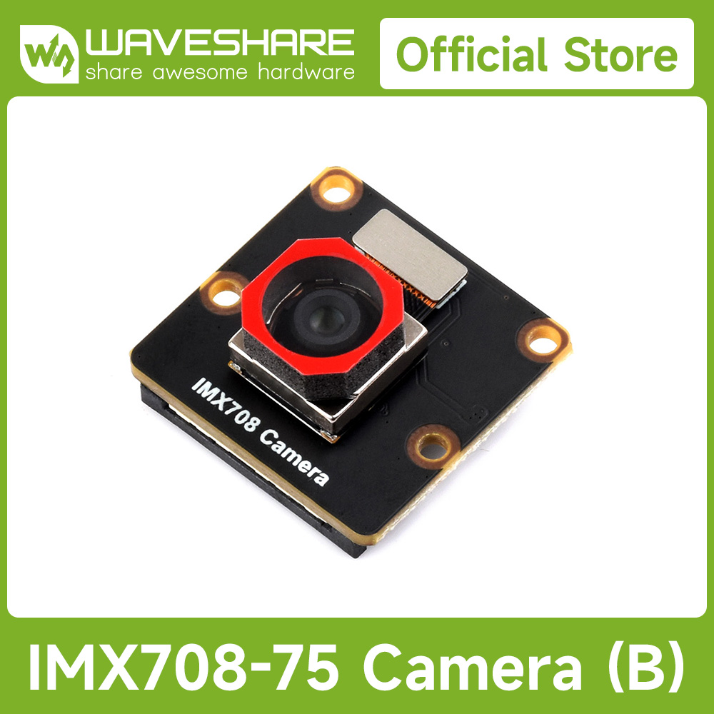 Câmera Waveshare IMX708 de 12M - Raspberry Pi Global Shutter Camera Imx296 avaliação e preço