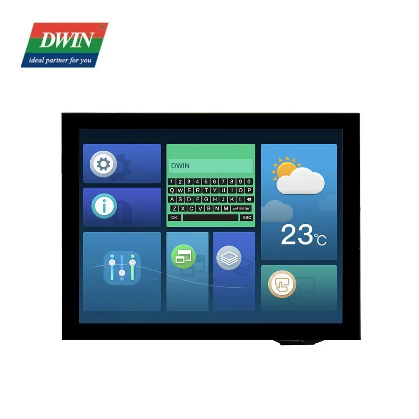 Módulo LCD de 8 Polegadas 1024 - Raspberry Pi avaliação e preço