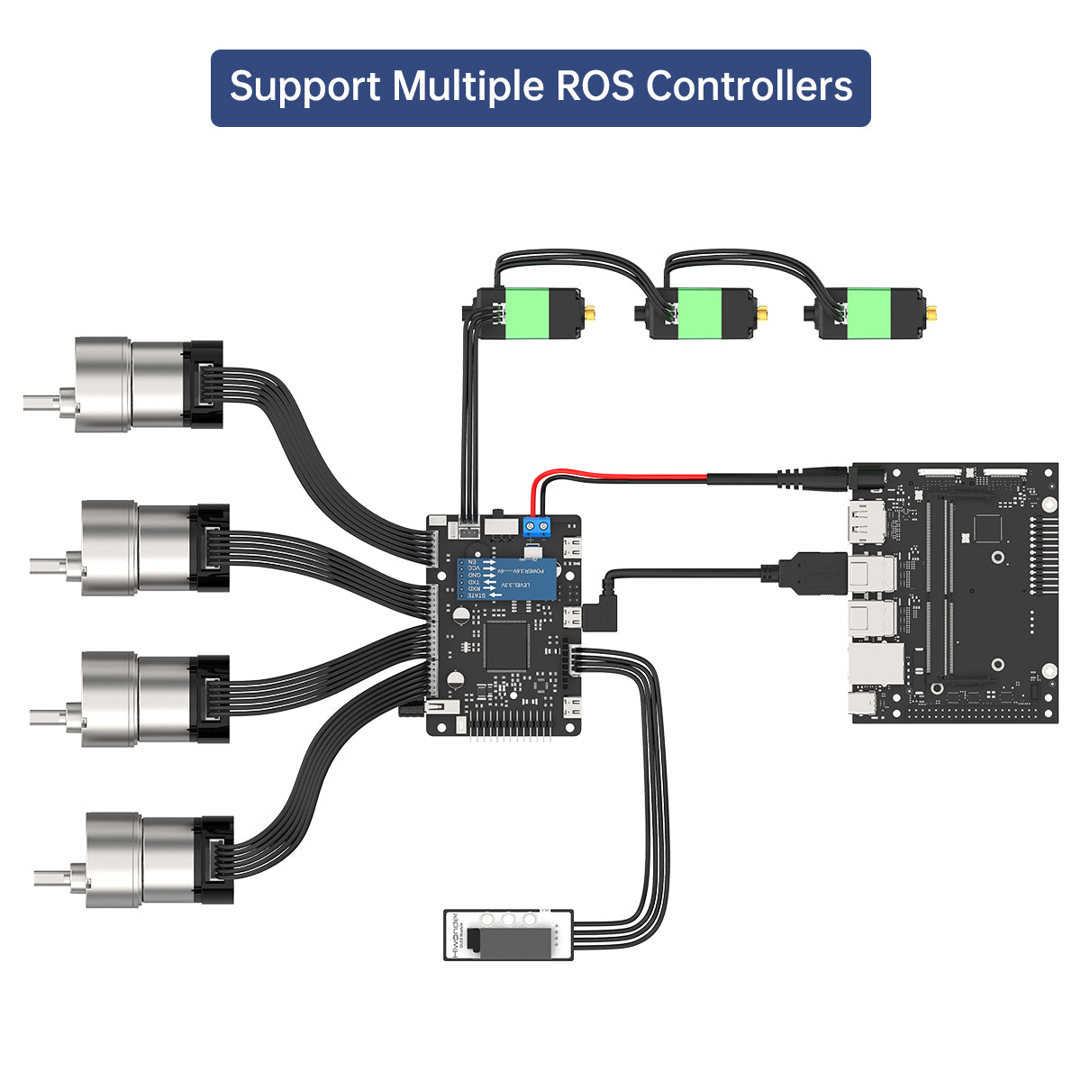 Placa de controle robô ros par - Raspberry Pi 4 avaliação e preço